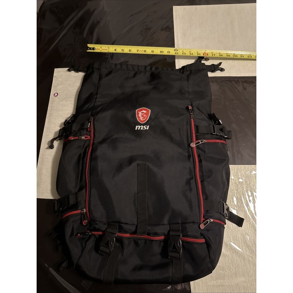 MSI Large Gaming Series BACKPACK Battlepack Laptop Bag Backpack